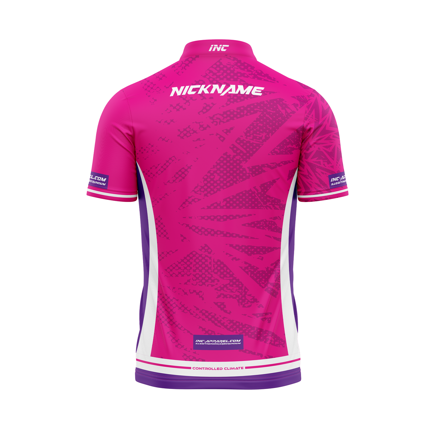 Aura Victrix XPRO Collar Custom Pool Shirt – Back View | INC-APPAREL