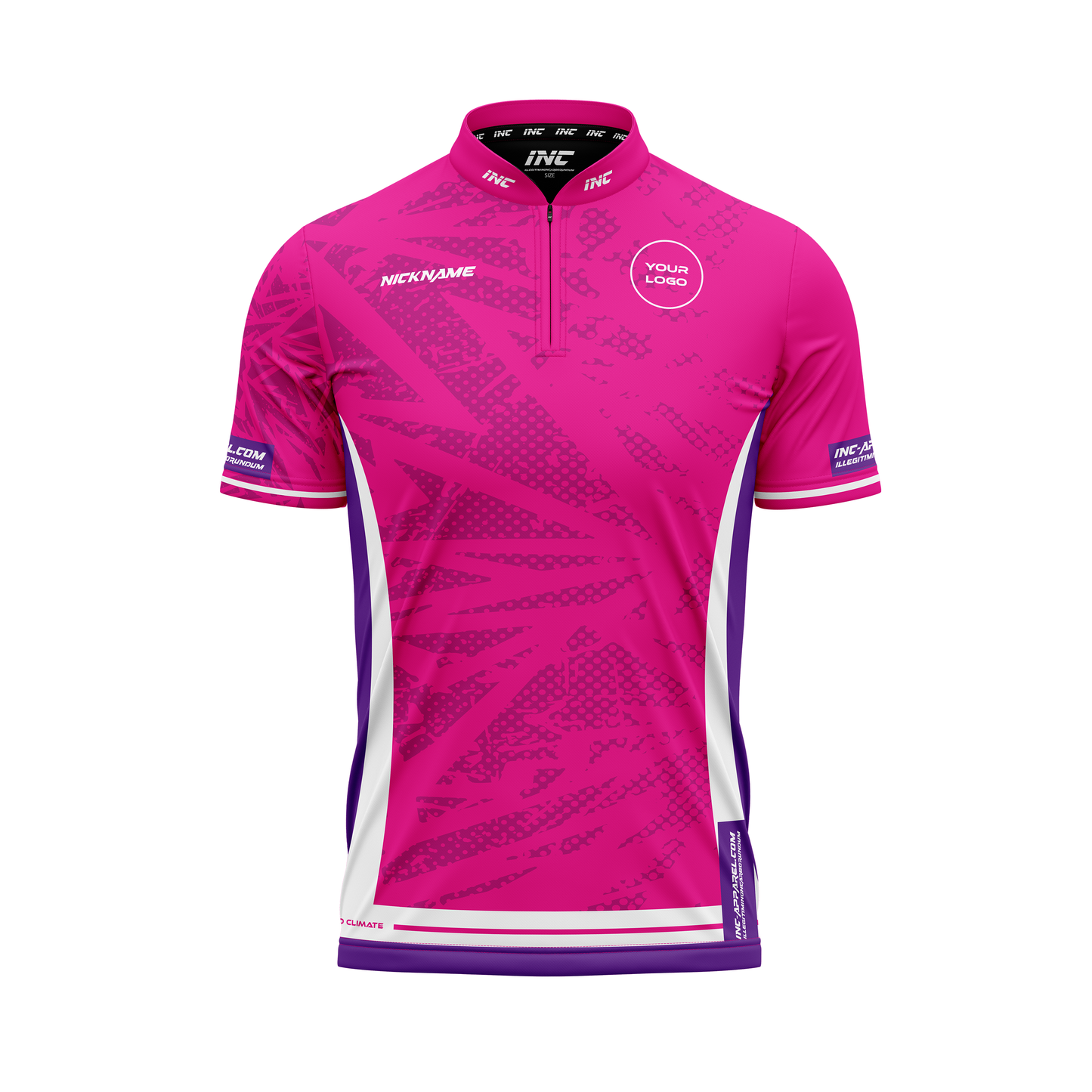 Aura Victrix XPRO Collar Custom Pool Shirt – Front View | INC-APPAREL