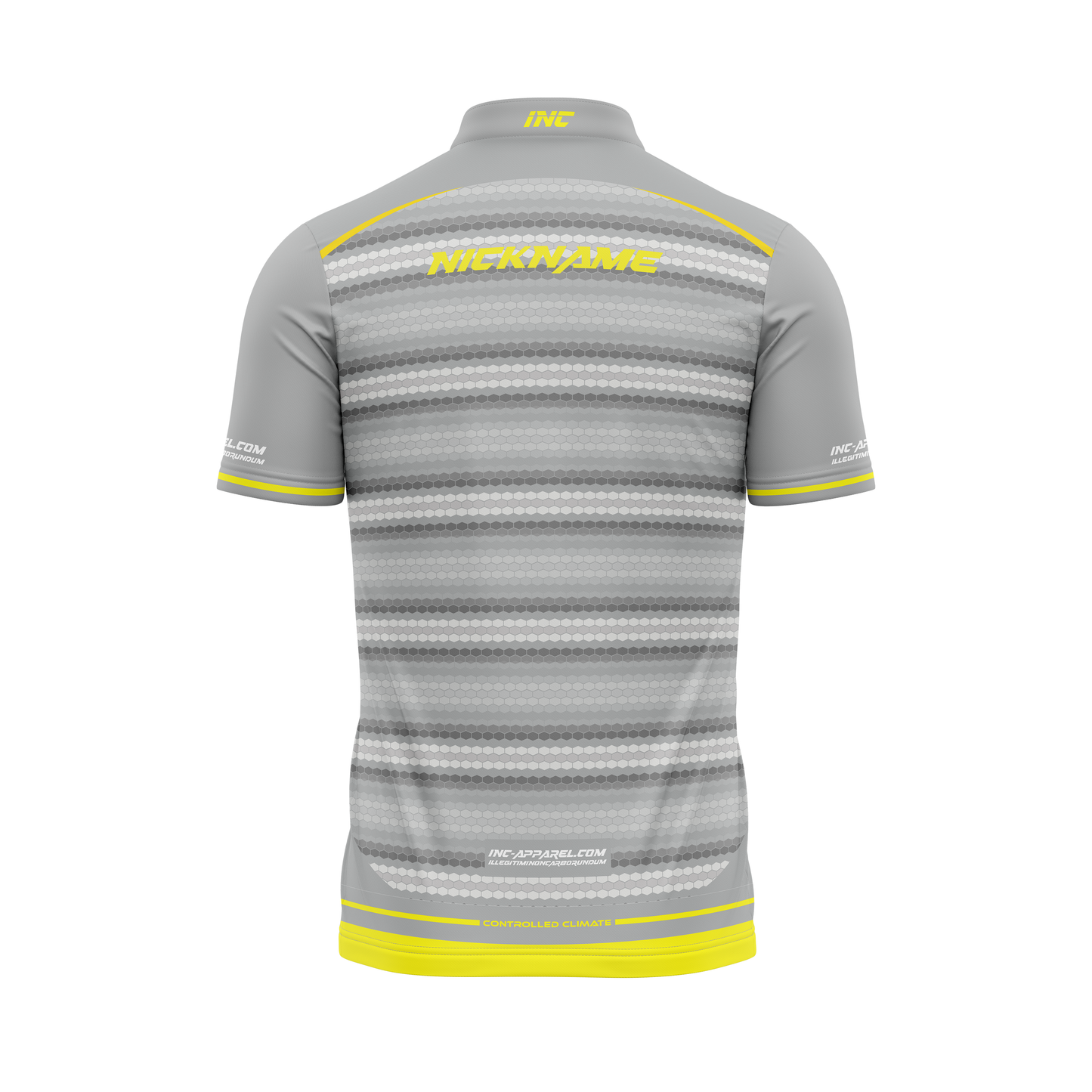 Bellum Candoris XPRO Collar Custom Pool Shirt – Back View | INC-APPAREL