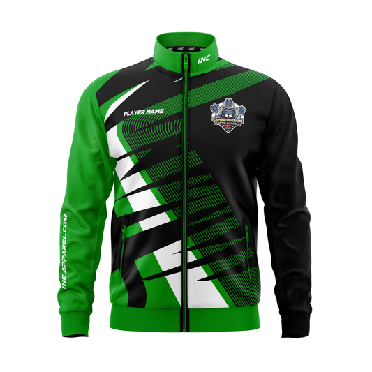 Cambridgeshire Darts Academy Tournament Jacket – Front View | INC-APPAREL
