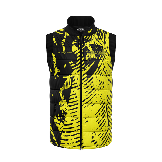 Forth and Clyde Darts Academy Gilet – Front View | INC-APPAREL