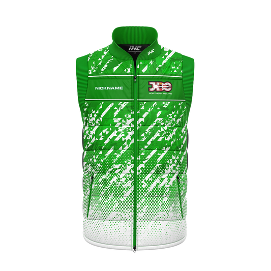 Northern Ireland Junior Darts Corporation Gilet – Front View | INC-APPAREL