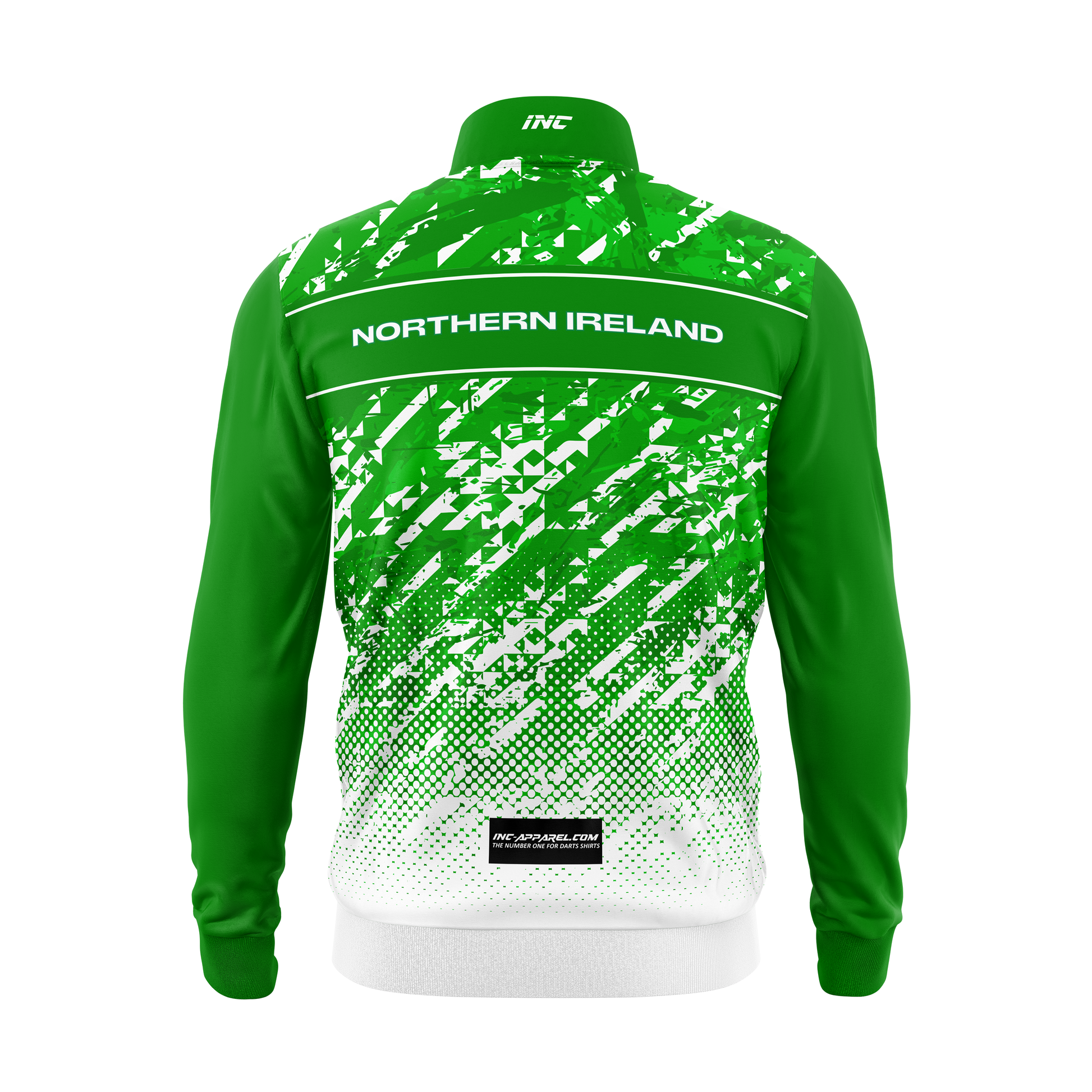 Official Northern Ireland JDC Tournament Jacket – Back View | INC-APPAREL