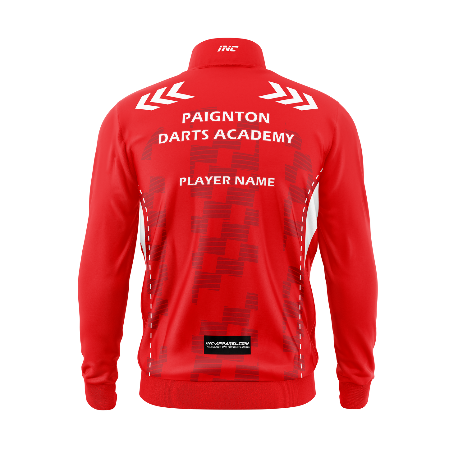 Paignton Darts Academy Tournament Jacket – Back View | INC-APPAREL