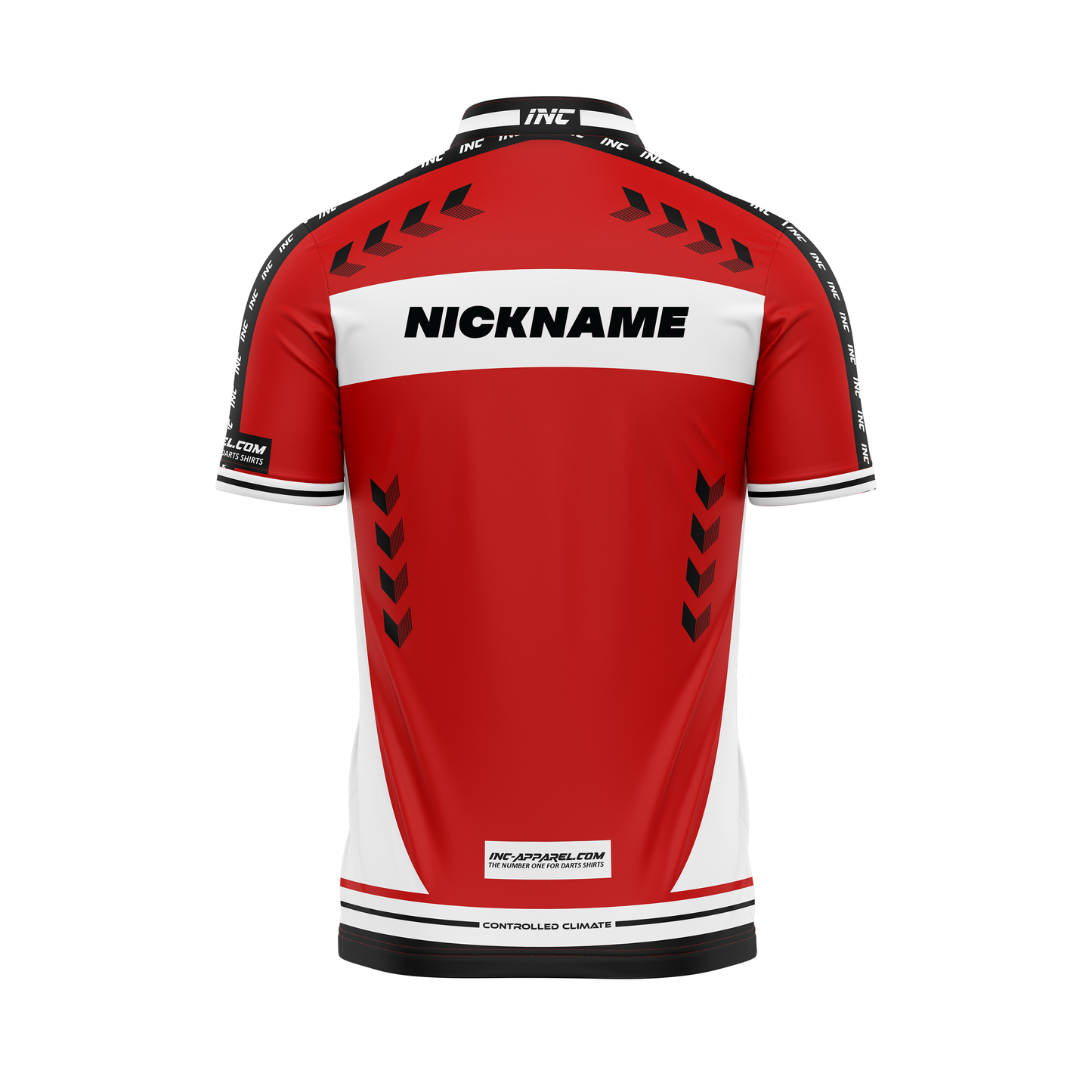 Pedifollium Unitus Pro1 Darts Shirt – Back View | INC-APPAREL