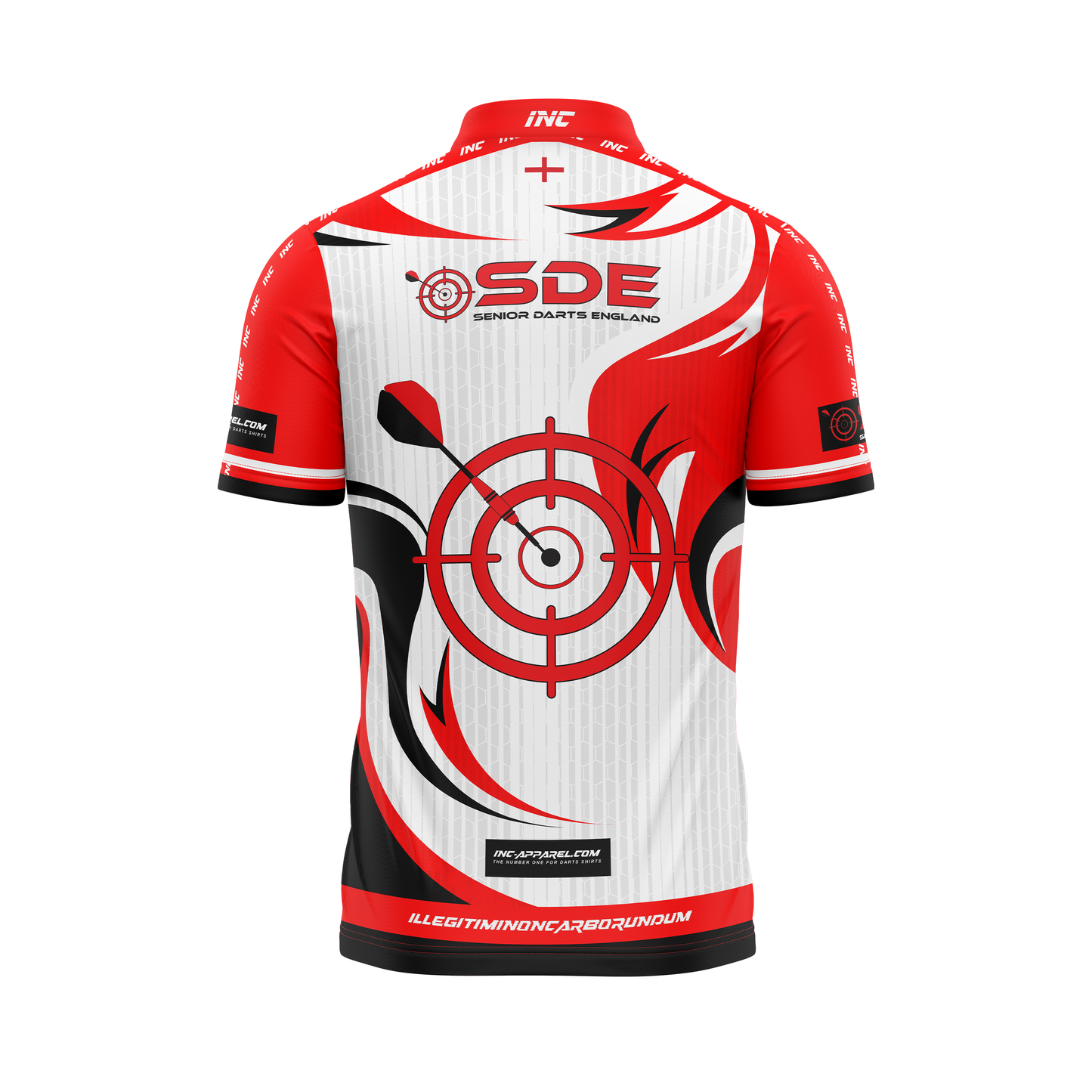 Senior Darts England PRO1 Match Shirt - Unisex