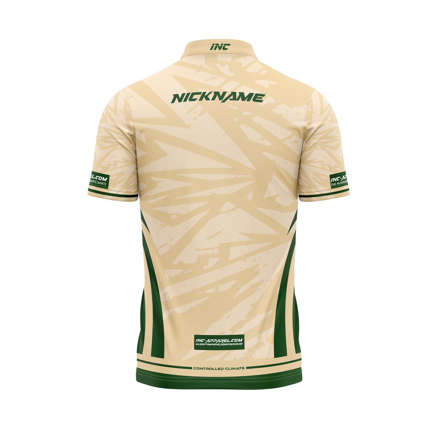 Venator Umbrae XPRO Collar Custom Pool Shirt – Back View | INC-APPAREL