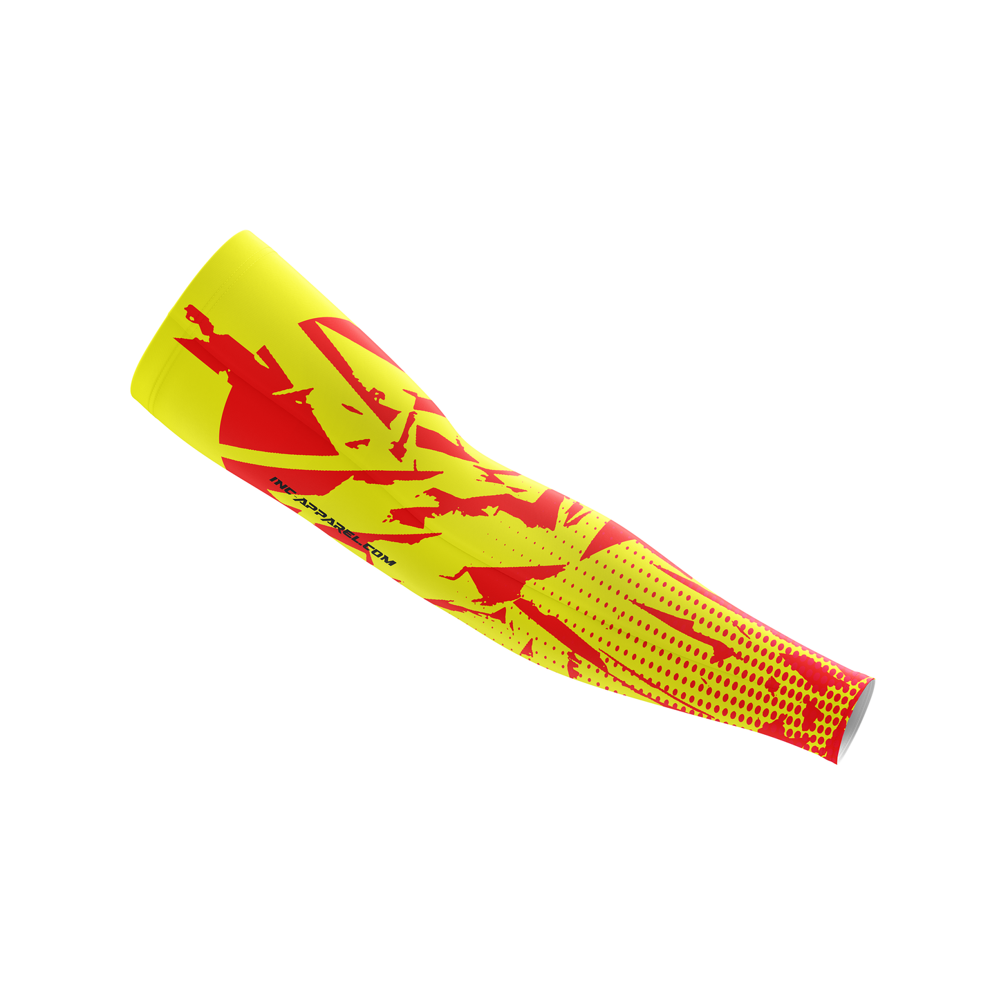 Bellona Flavus yellow and red compression sleeve from INC-APPAREL