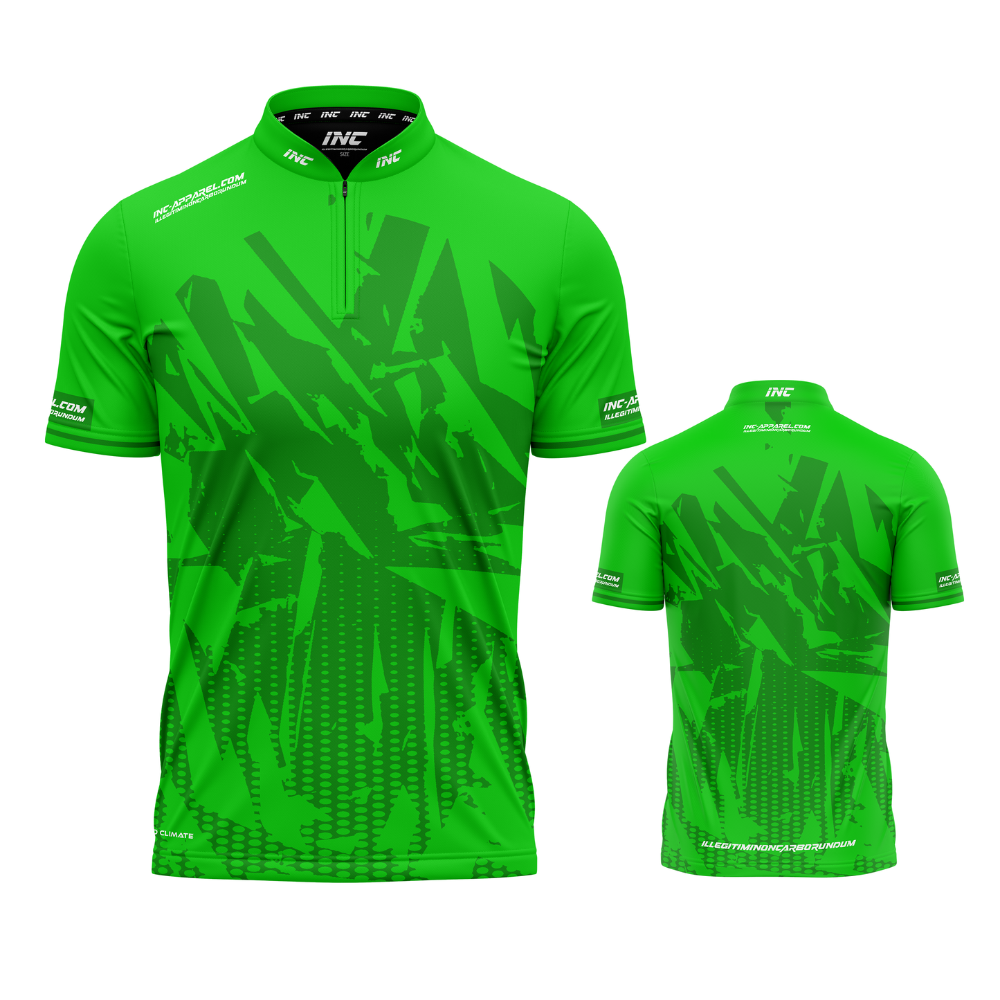 Bellona viridis green darts shirt from INC-APPAREL