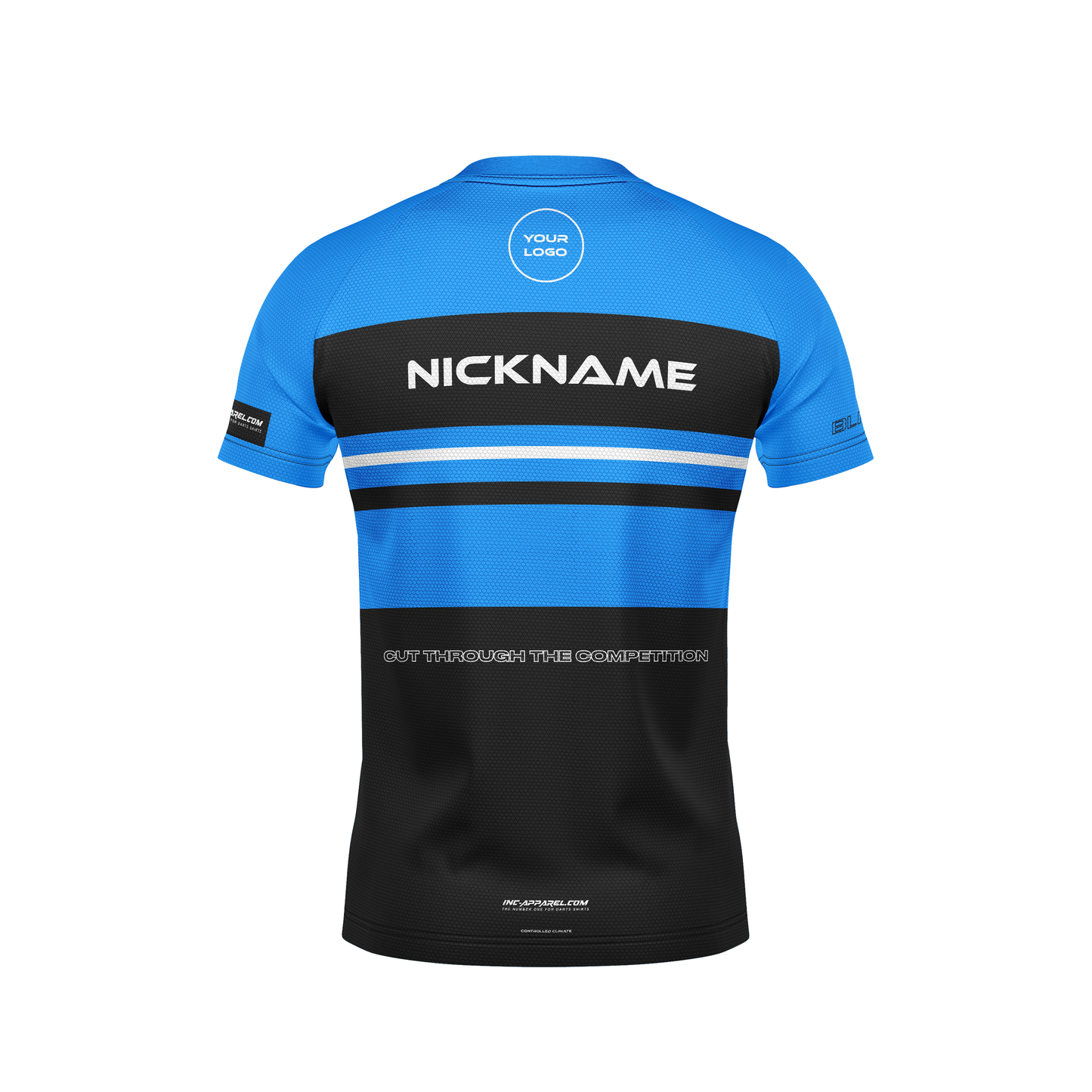 Blade Seco Darts Training Tee – Back View | INC-APPAREL