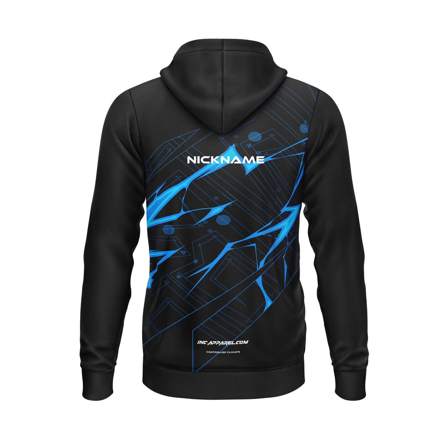 Blade Tempestas Darts Hoodie – Back View | INC-APPAREL