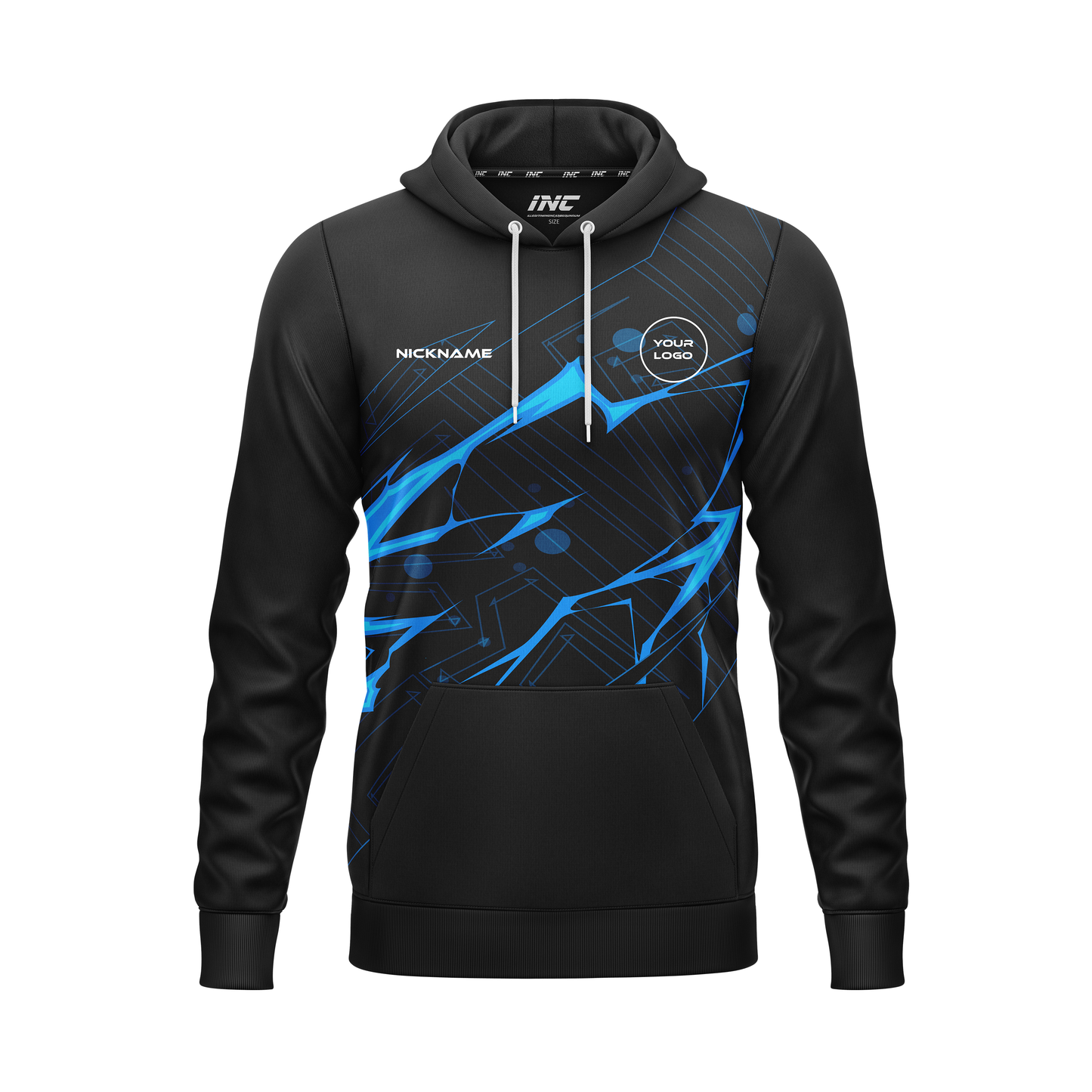 Blade Tempestas Darts Hoodie – Front View | INC-APPAREL