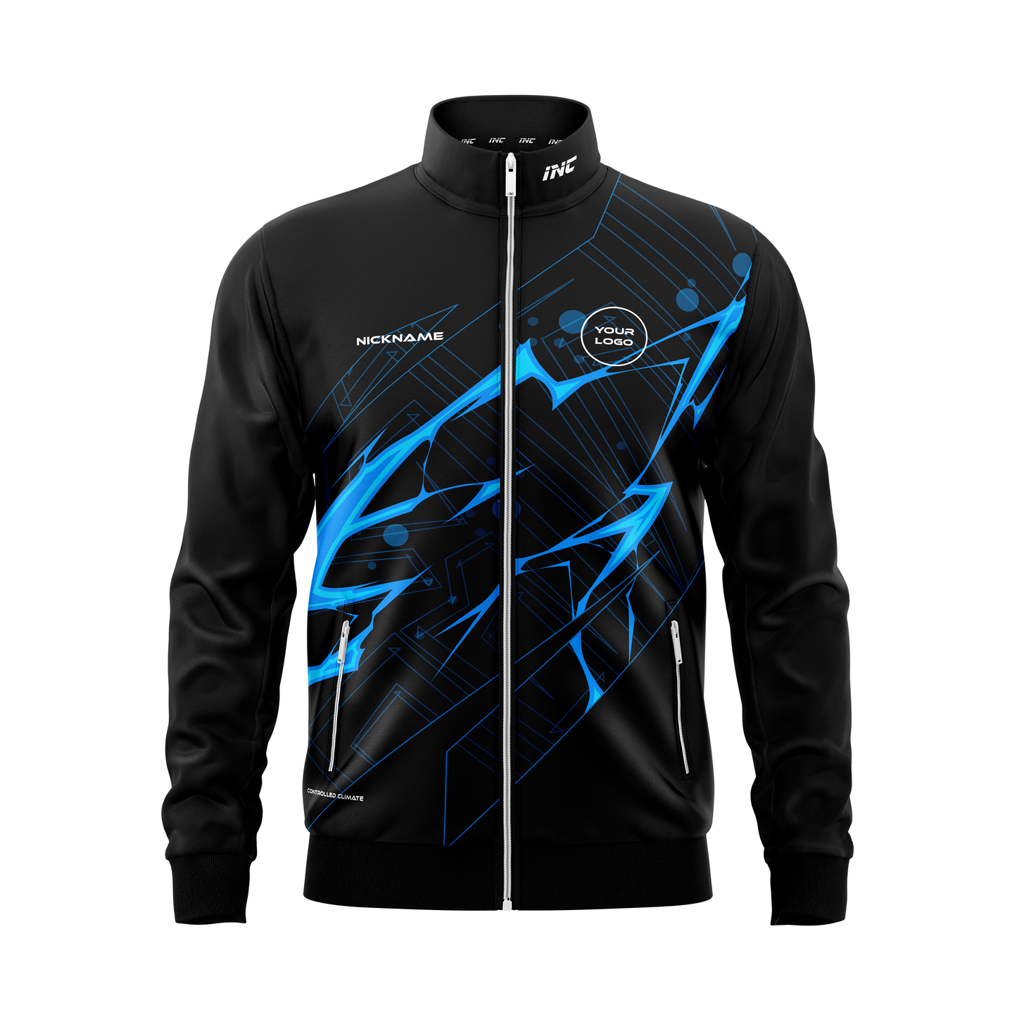 Blade Tempestas Darts Tournament Jacket – Front View | INC-APPAREL