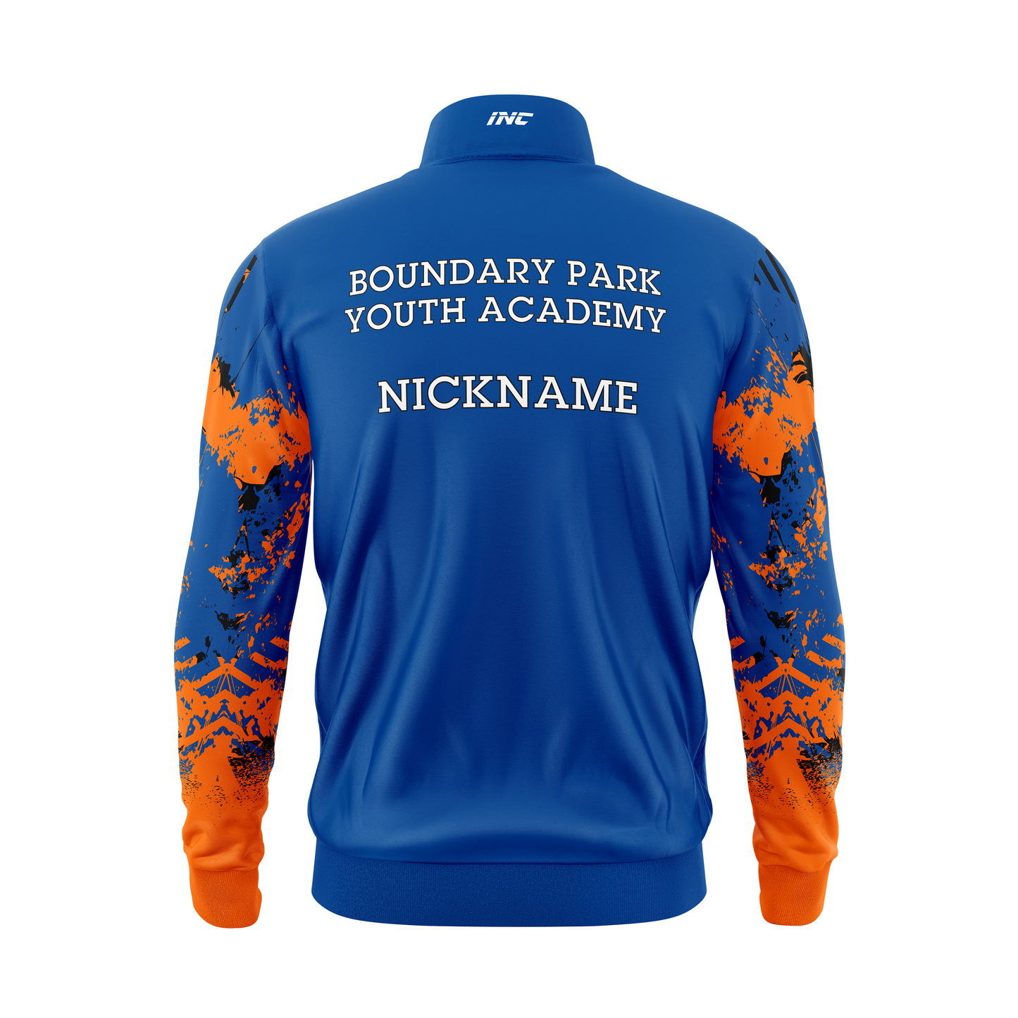Boundary Park Youth Darts Academy Tournament Jacket – Back View | INC-APPAREL