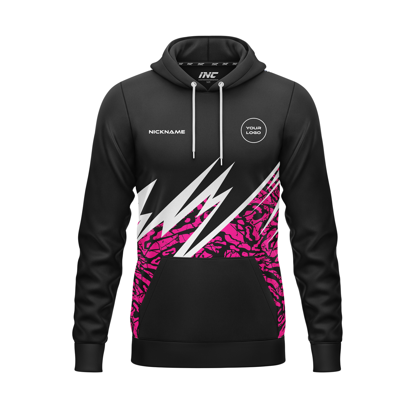 Chronic Fluctus Darts Hoodie – Front View | INC-APPAREL