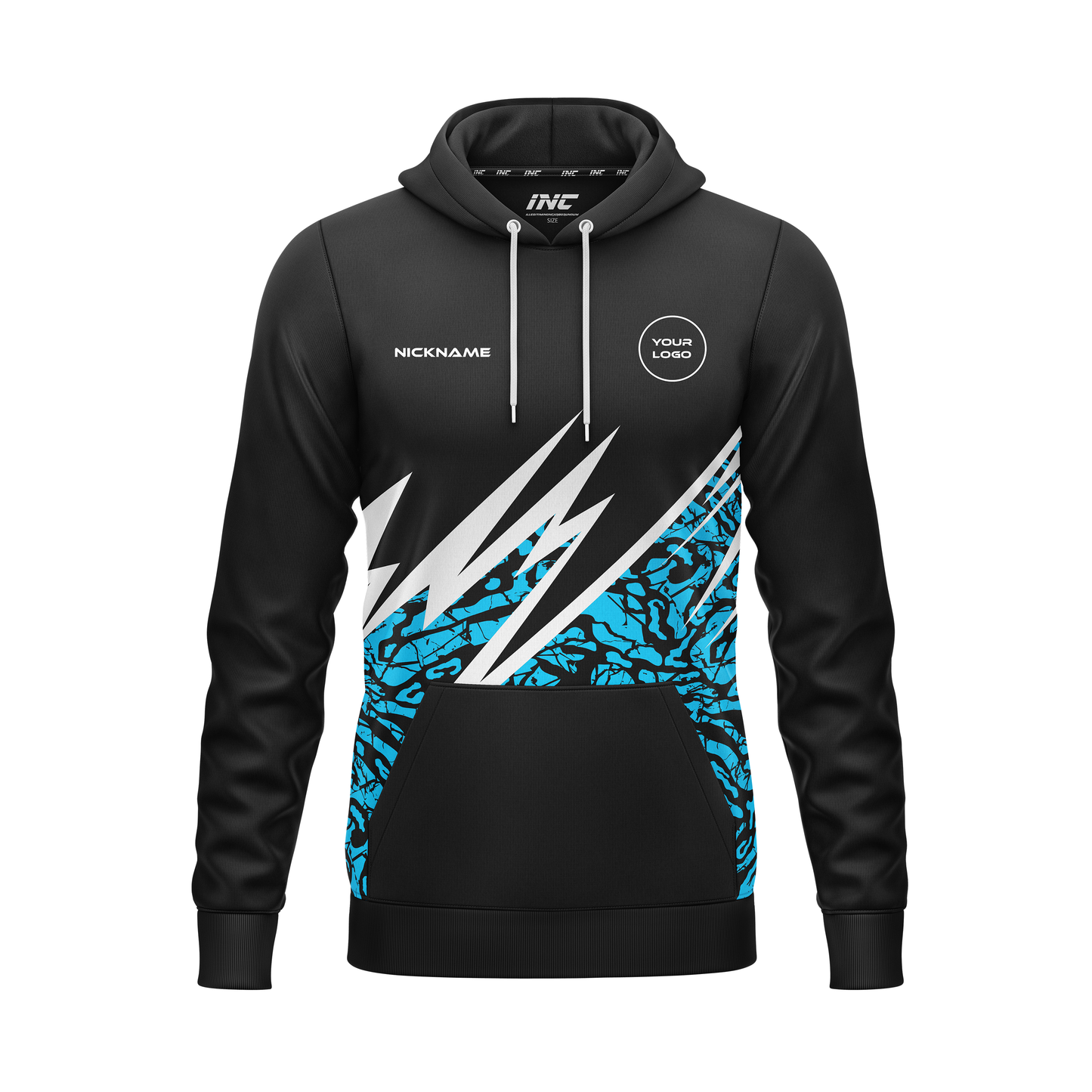 Chronic Gelu Darts Hoodie – Front View | INC-APPAREL