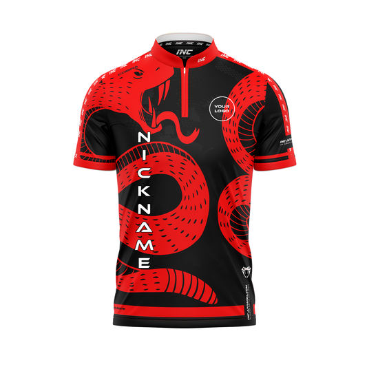 Cobra Naja Pallinda Pro1 Darts Shirt – Front View | INC-APPAREL