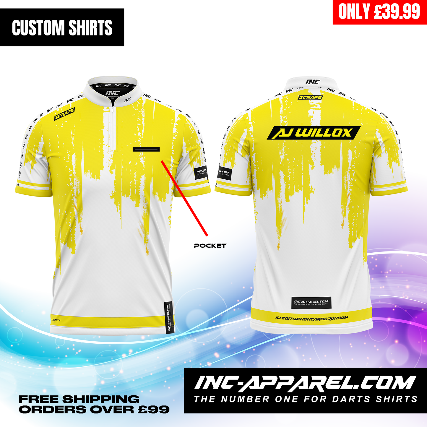 Custom Darts Shirt – 10 | INC-APPAREL