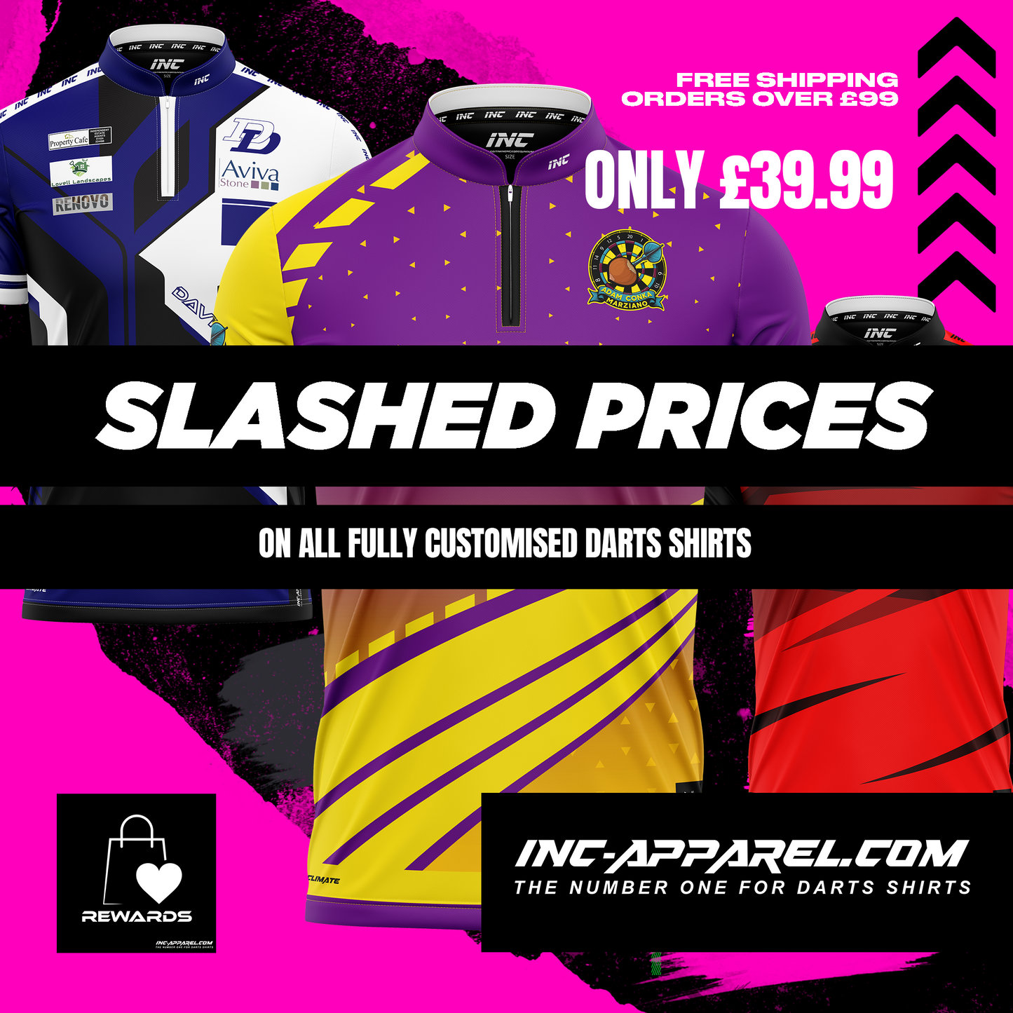 Custom Darts Shirt – 15 | INC-APPAREL