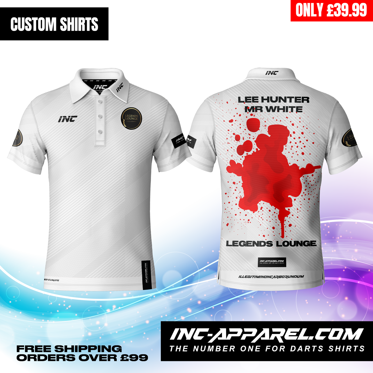 Custom Darts Shirt – 6 | INC-APPAREL