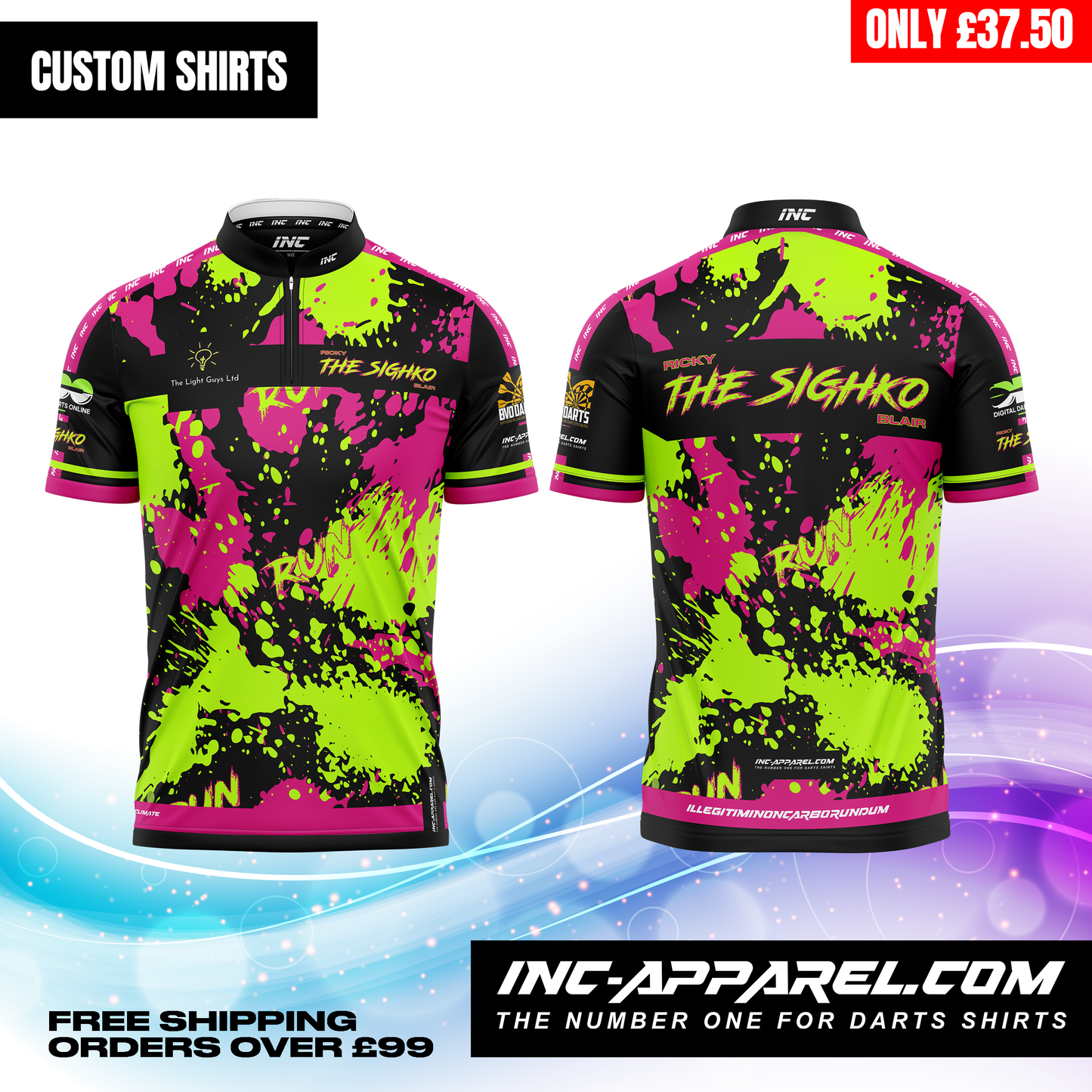Custom Darts Shirt – 7 | INC-APPAREL