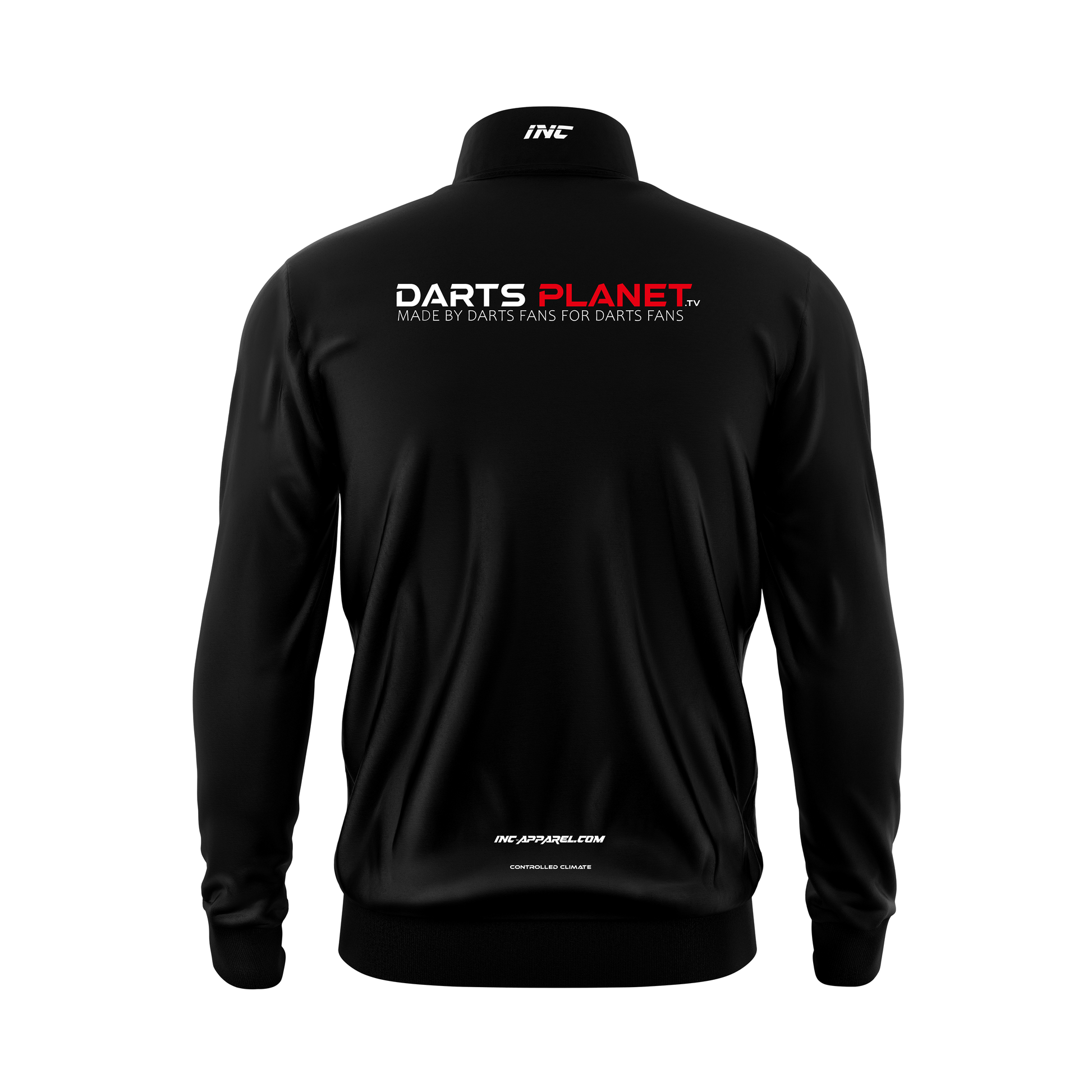 Darts Planet TV Tournament Jacket – Back View | INC-APPAREL