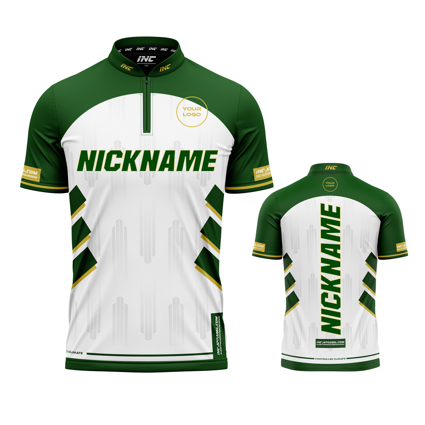 Gloria Secreta XPRO Collar custom pool shirt from INC-APPAREL