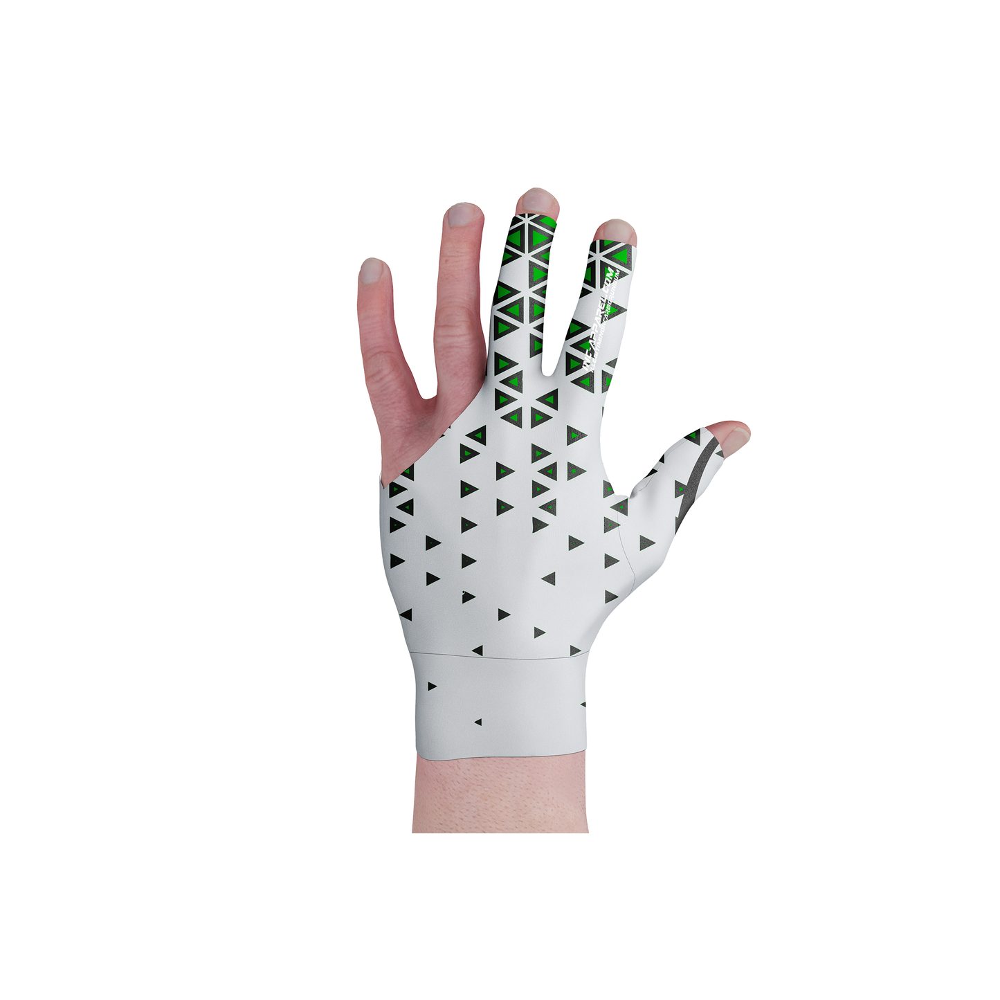 Magnus Green and White Pool Glove from INC-APPAREL – performance billiards glove for smooth cue control.