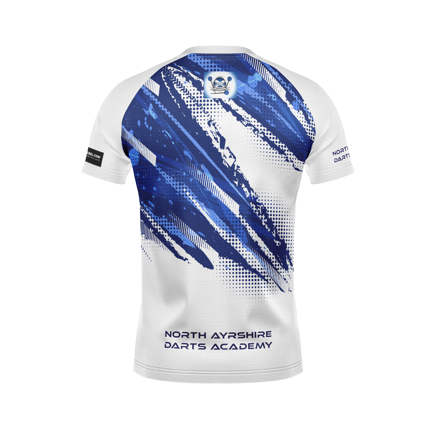 North Ayrshire Darts Academy Training Tee – Back View | INC-APPAREL