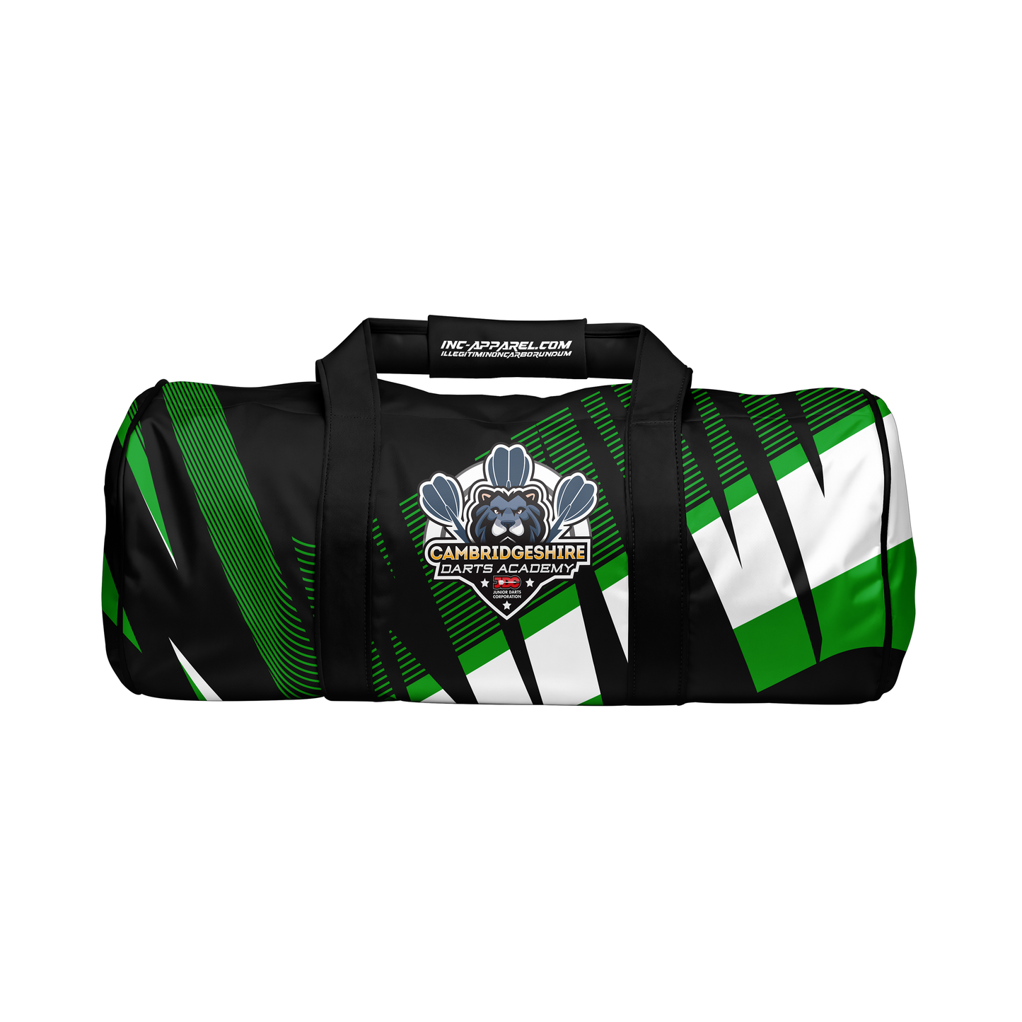 Official Cambridgeshire Darts Academy kit bag from INC-APPAREL