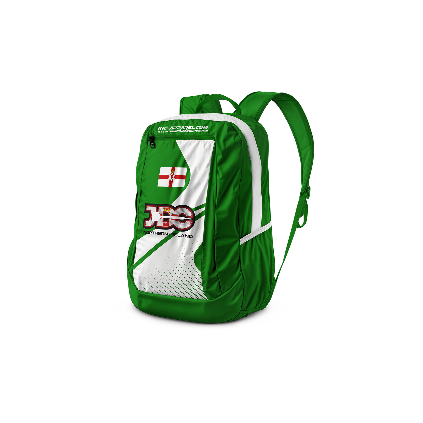 Official JDC Northern Ireland backpack from INC-APPAREL