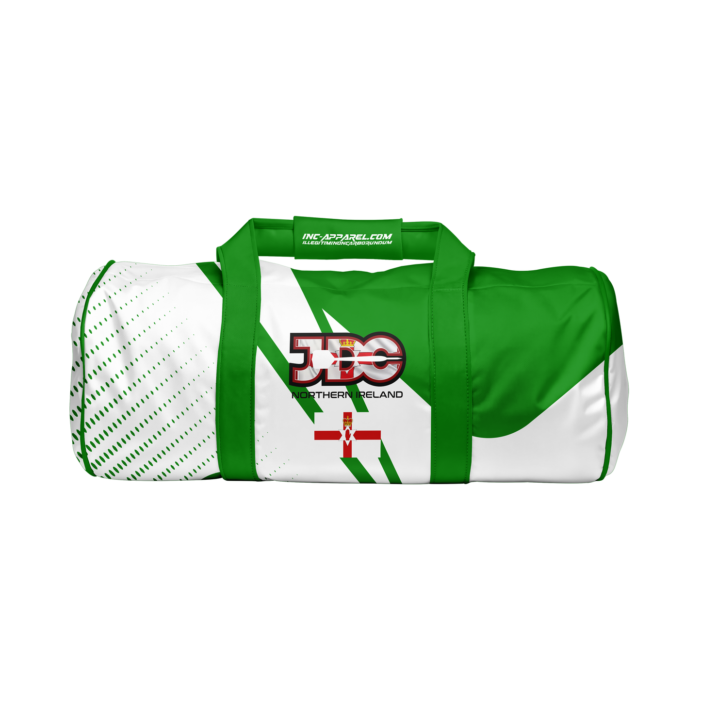 Official JDC Northern Ireland kit bag from INC-APPAREL