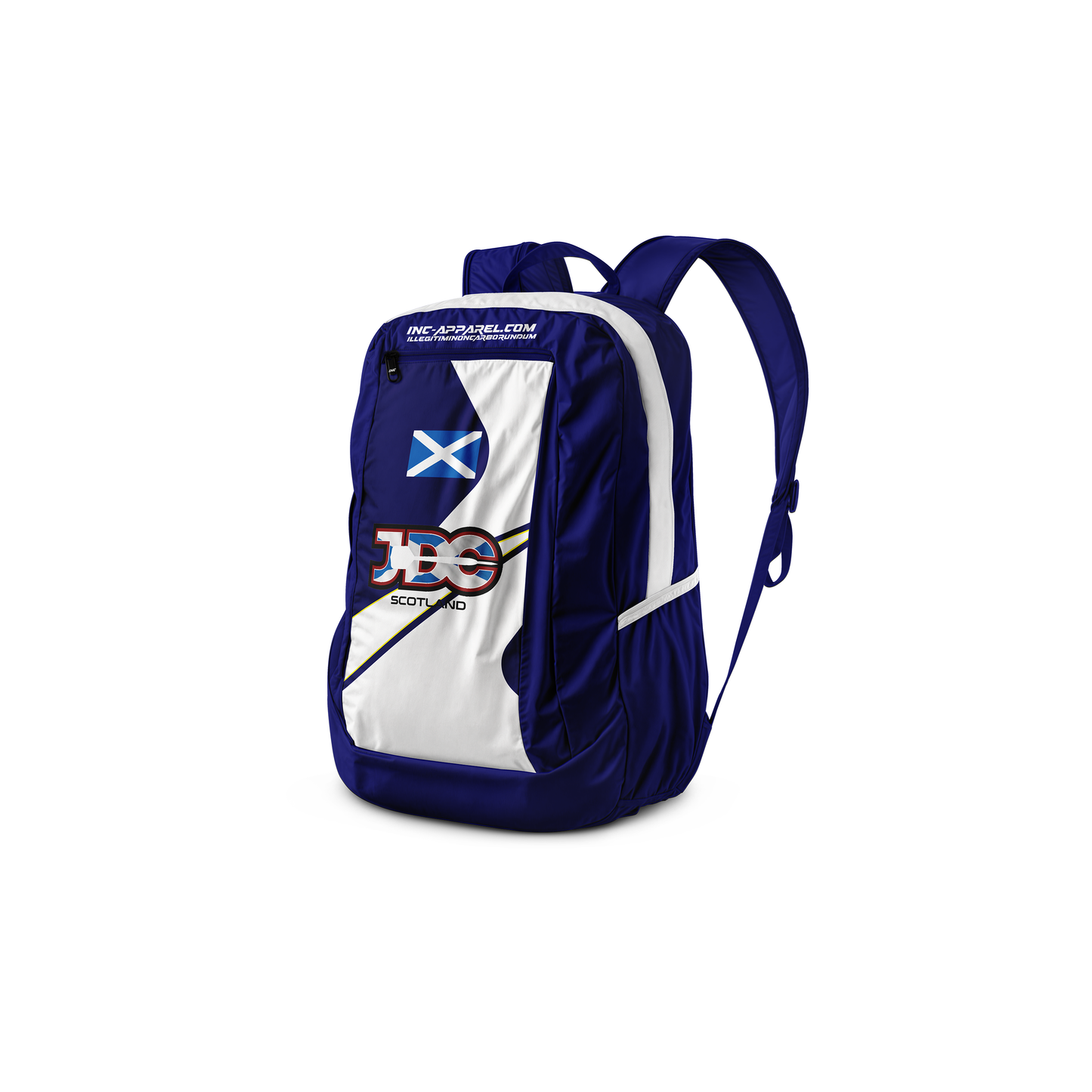 Official JDC Scotland backpack from INC-APPAREL