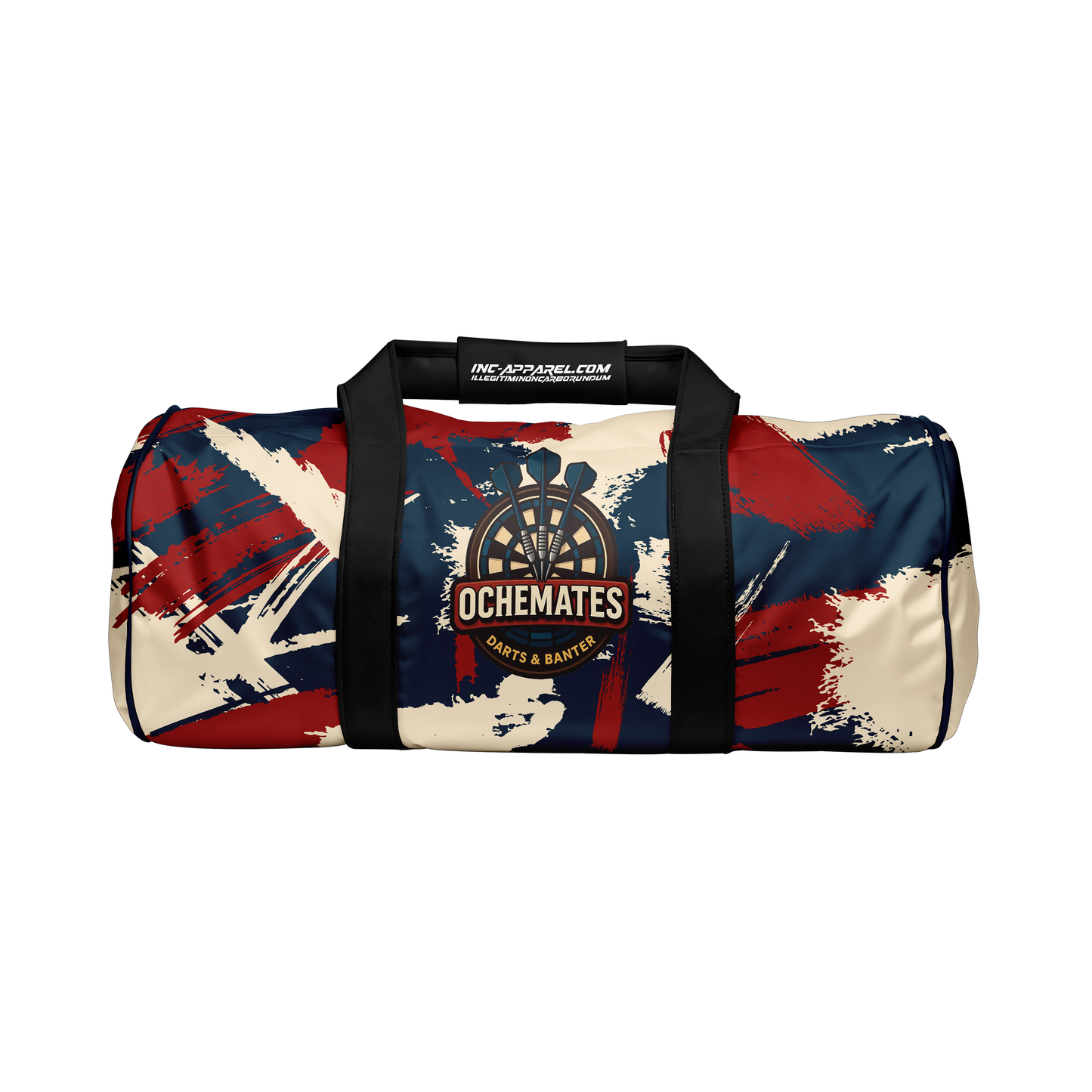 Official Ochemates Darts Team Kit Bag from INC-APPAREL – durable team darts kit bag with official branding.