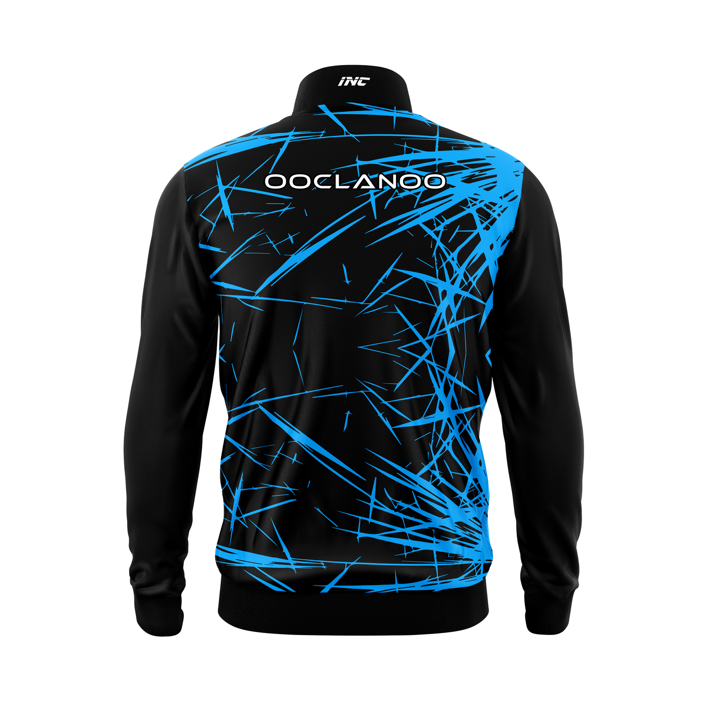 Ooclanoo Darts Tournament Jacket - Caeruleus – Back View | INC-APPAREL