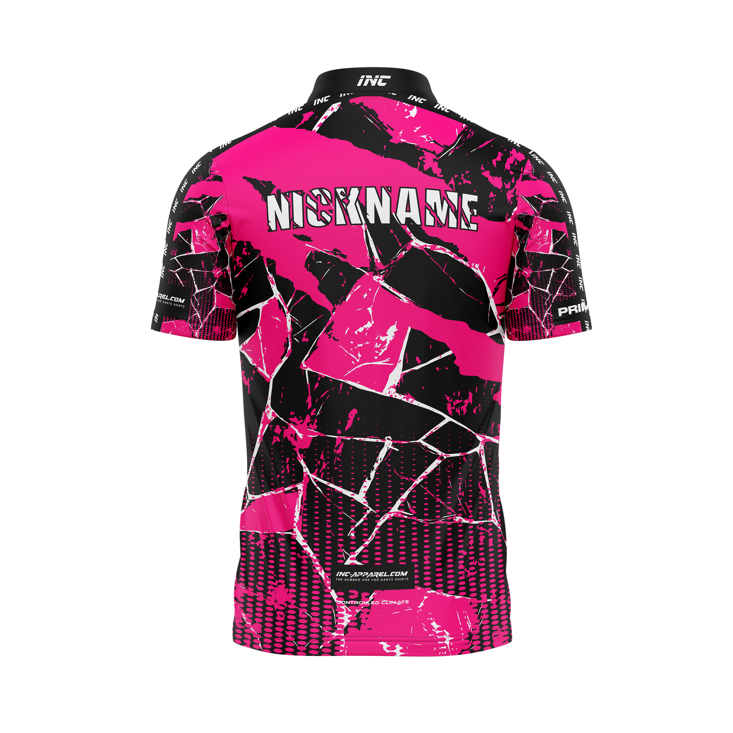 Primal Roseus Pro1 Darts Shirt – Back View | INC-APPAREL