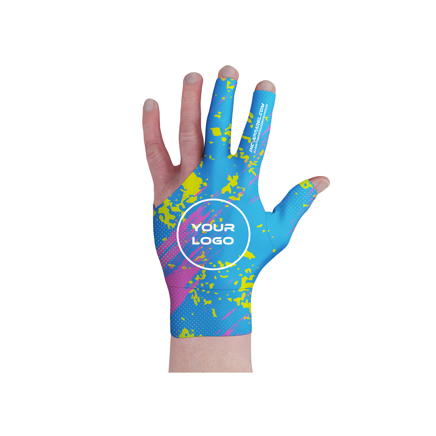 Regina blue performance pool glove from INC-APPAREL