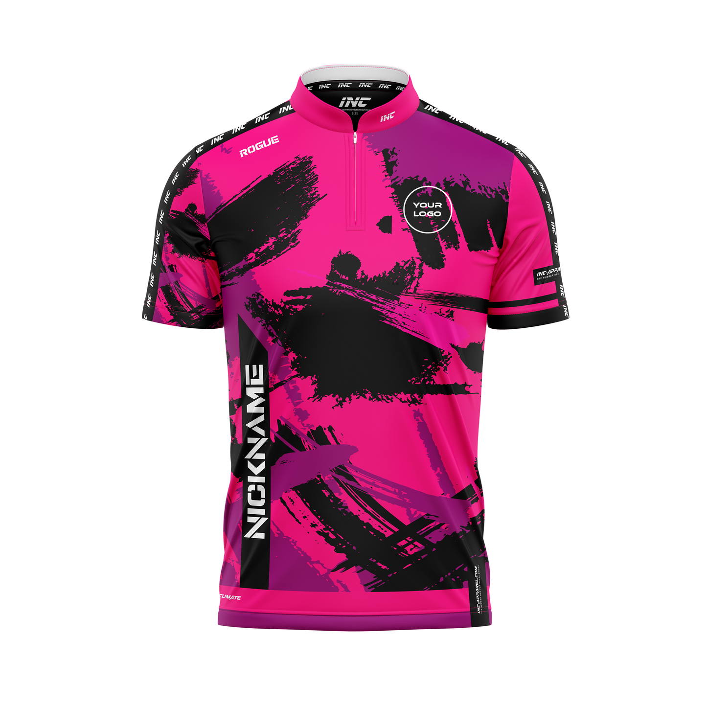 Rogue Furor Pro1 Darts Shirt – Front View | INC-APPAREL