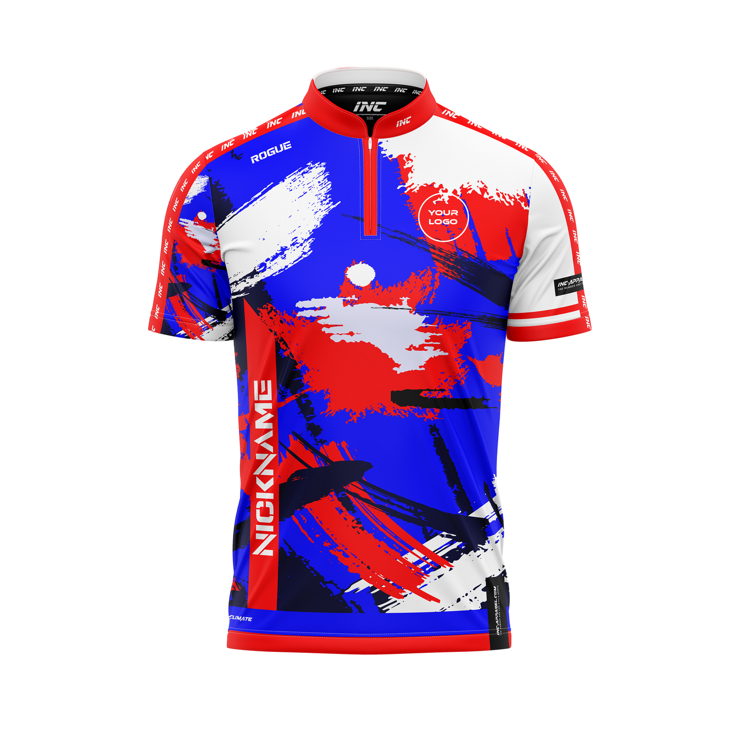 Rogue Patriot Pro1 Darts Shirt – Front View | INC-APPAREL