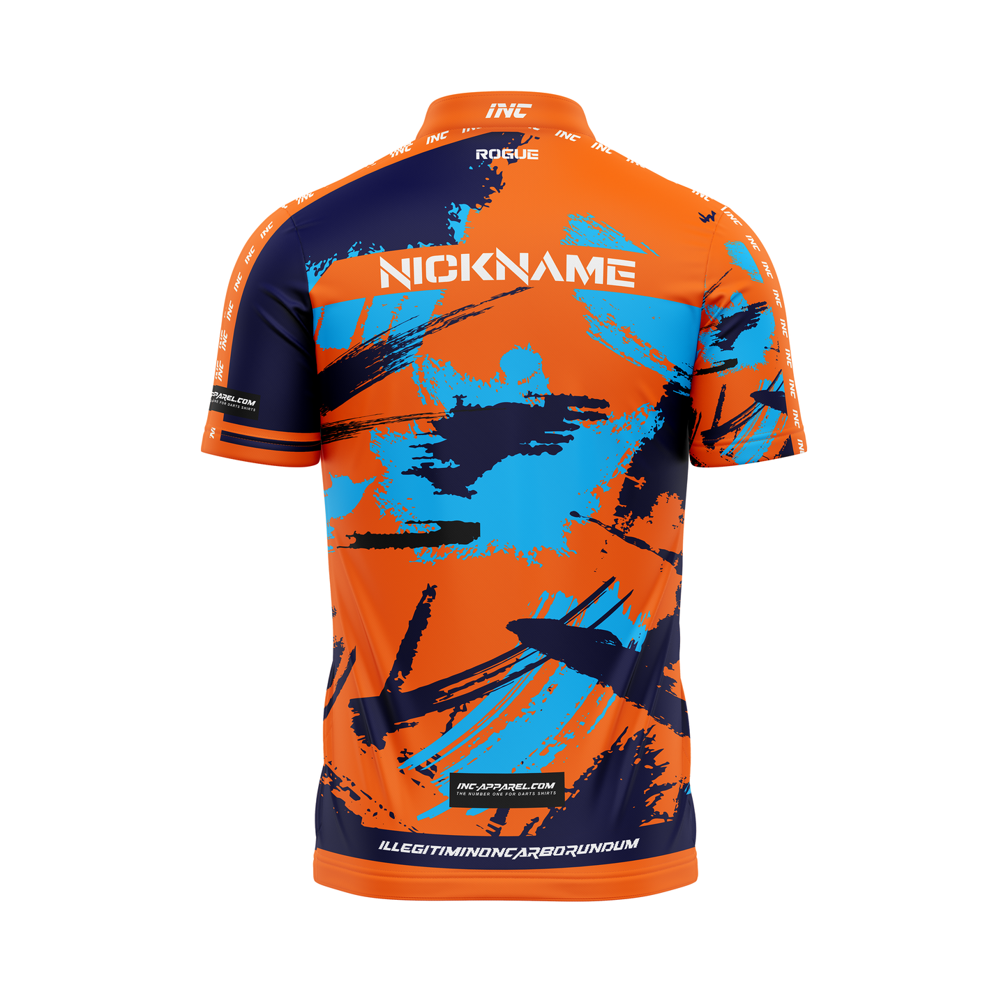 Rogue Phoenicis Pro1 Darts Shirt – Back View | INC-APPAREL