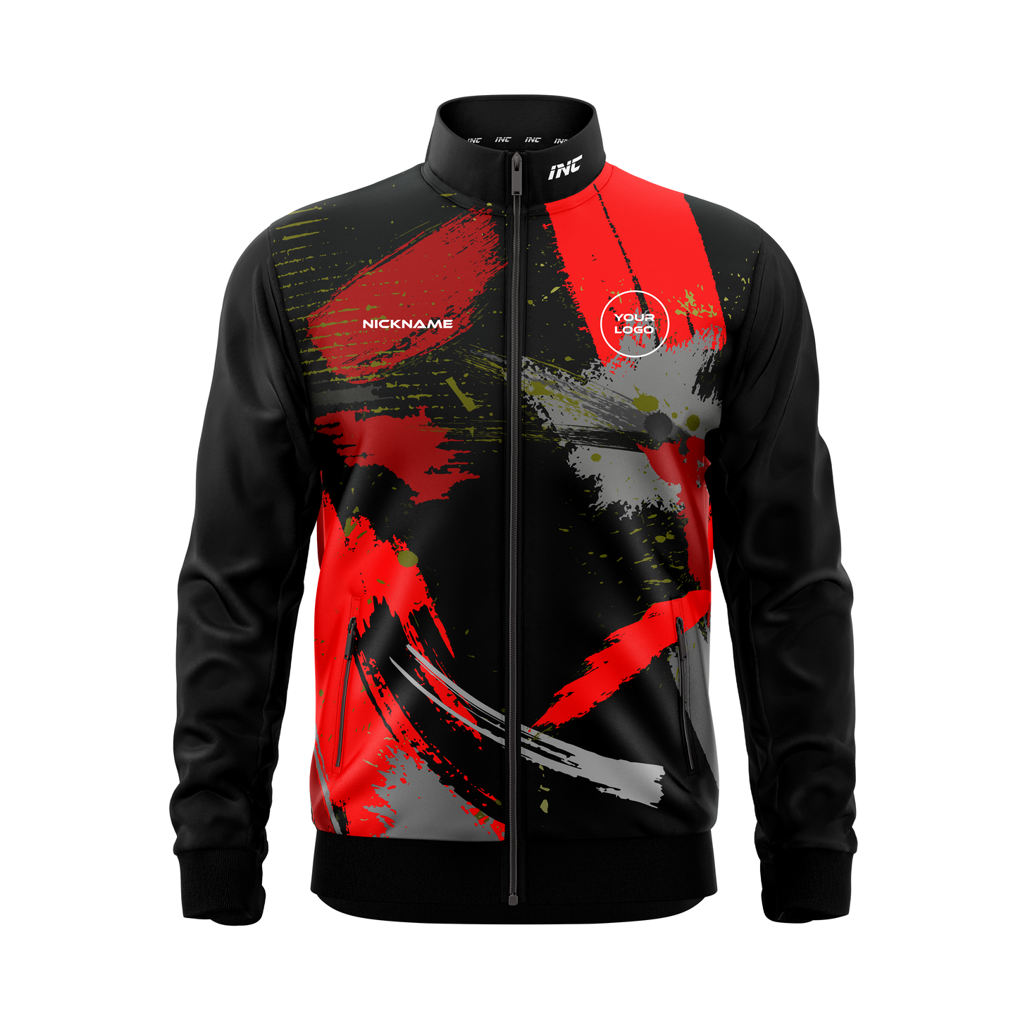 Rogue Sanguis Darts Tournament Jacket – Front View | INC-APPAREL