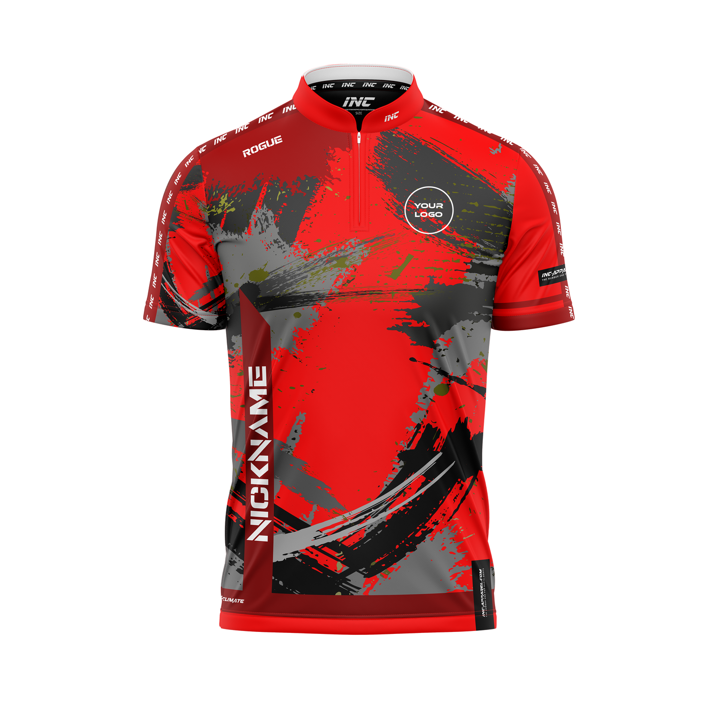 Rogue Sanguis Pro1 Darts Shirt – Front View | INC-APPAREL