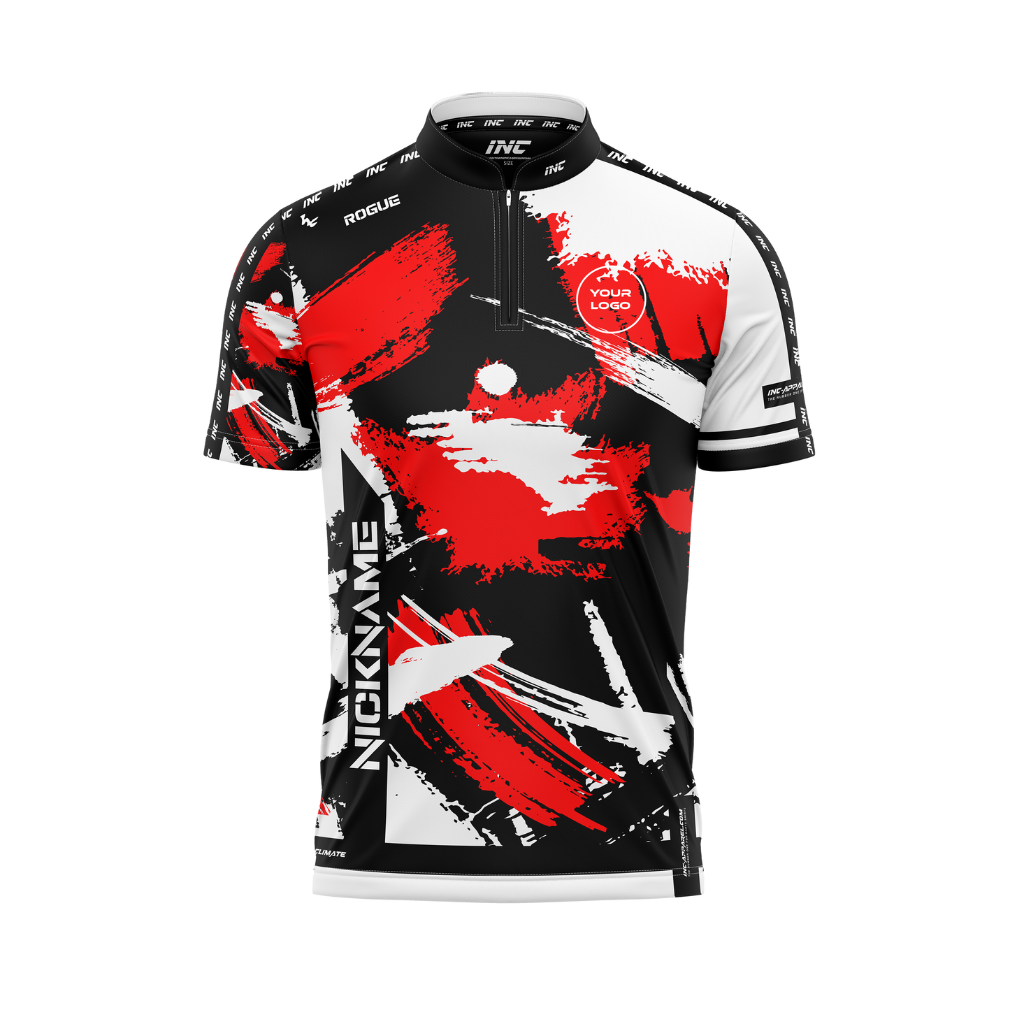 Rogue Spectre Pro1 Darts Shirt – Front View | INC-APPAREL