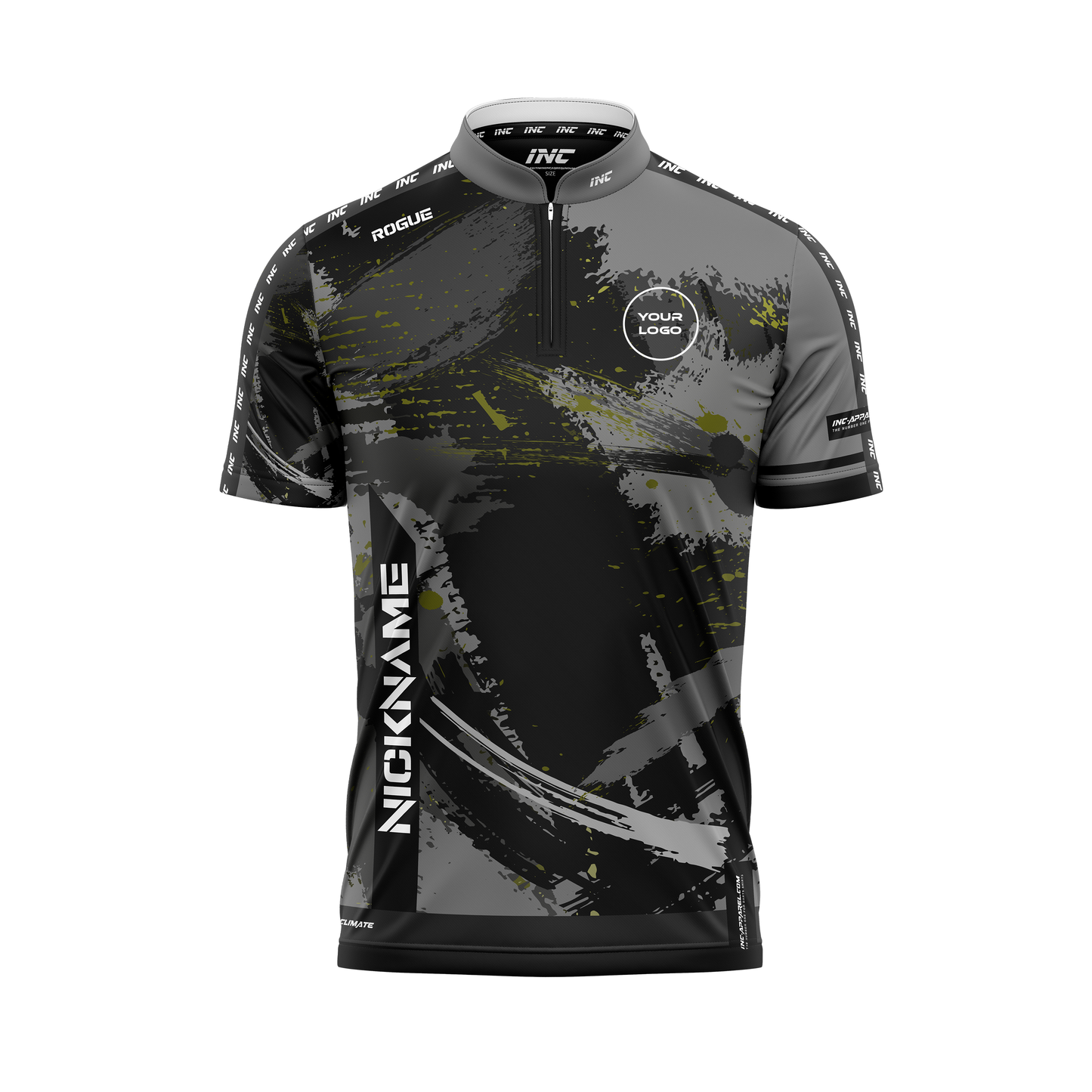 Rogue Umbra Pro1 Darts Shirt – Front View | INC-APPAREL