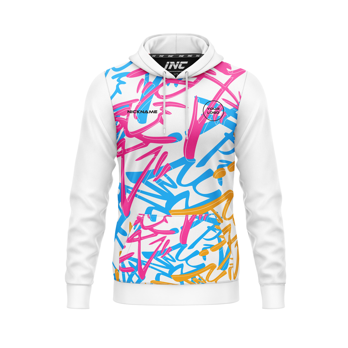 Vandal Albus Darts Hoodie – Front View | INC-APPAREL