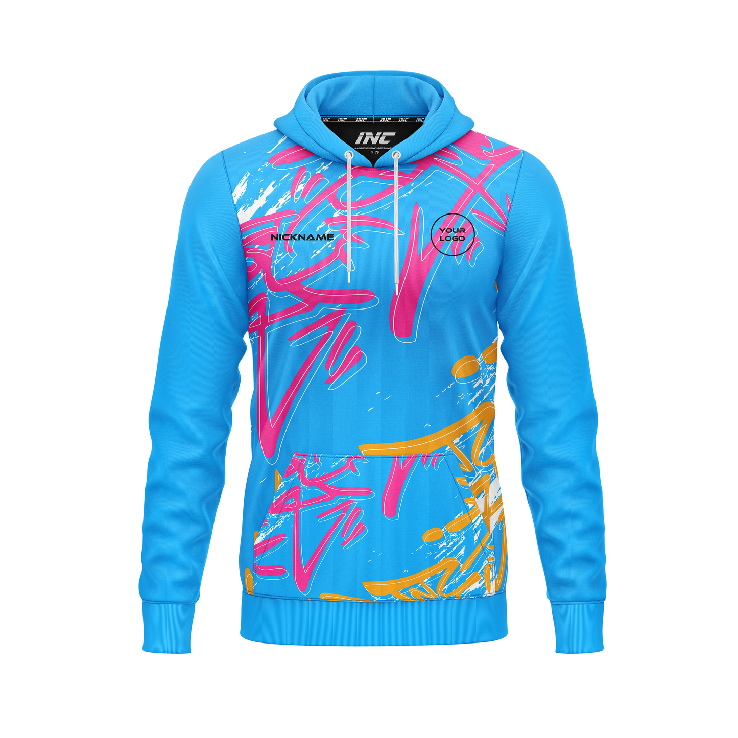 Vandal Caeruleus Darts Hoodie – Front View | INC-APPAREL