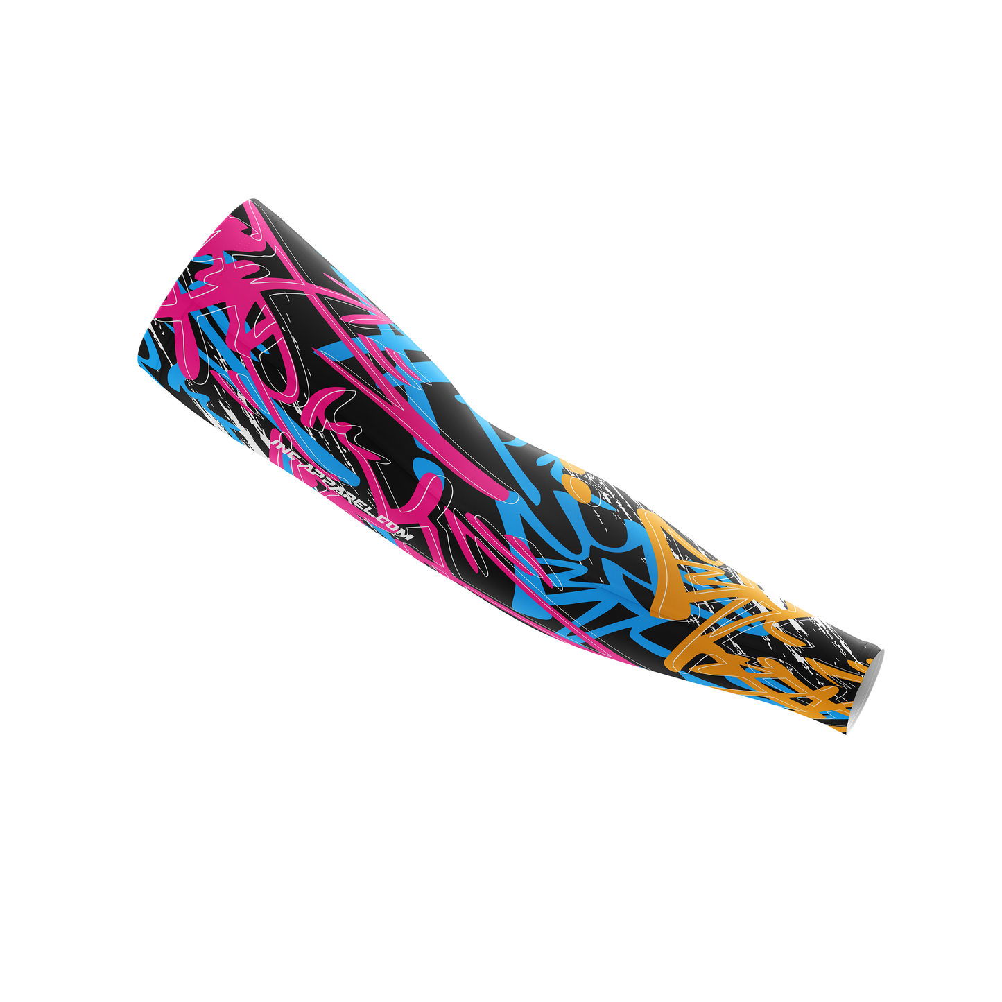 Vandal Negrum Darts Sleeve – Front View with Urban Black Design and Compression Fit | INC-APPAREL