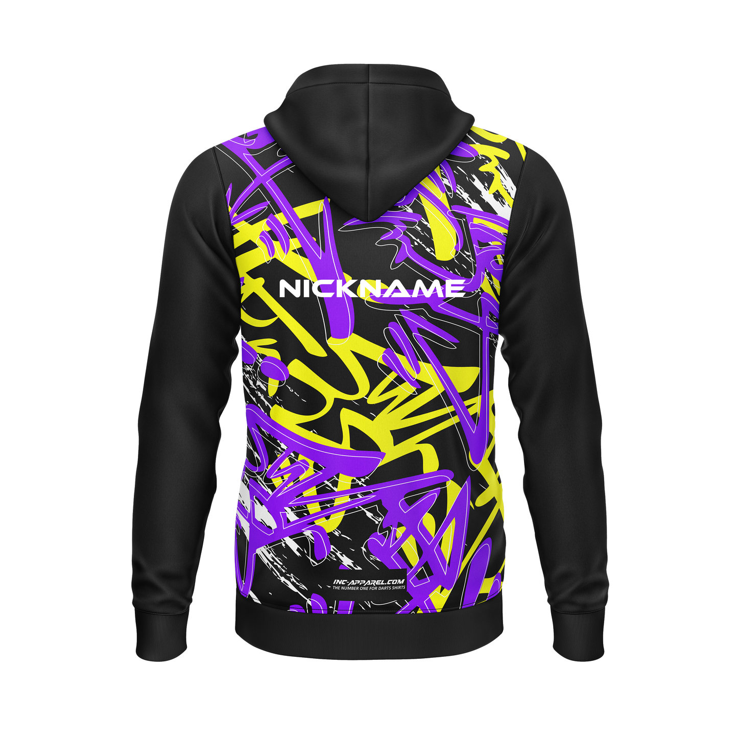Vandal Purpura Flavus Darts Hoodie – Back View | INC-APPAREL