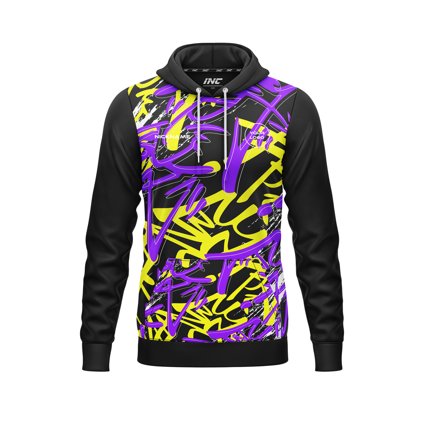 Vandal Purpura Flavus Darts Hoodie – Front View | INC-APPAREL