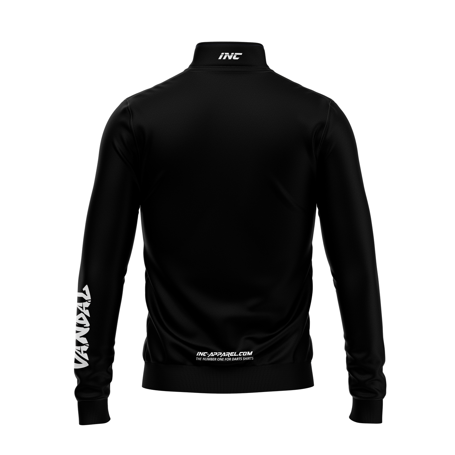 Vandal Purpura Quarter Zip Darts Midlayer – Back View | INC-APPAREL